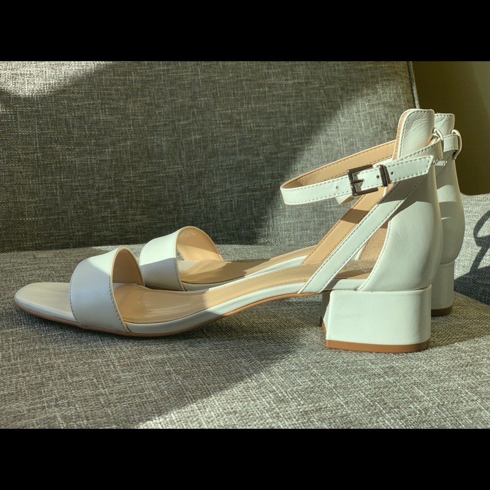 VC-Shetana Vince Camuto White Sandals